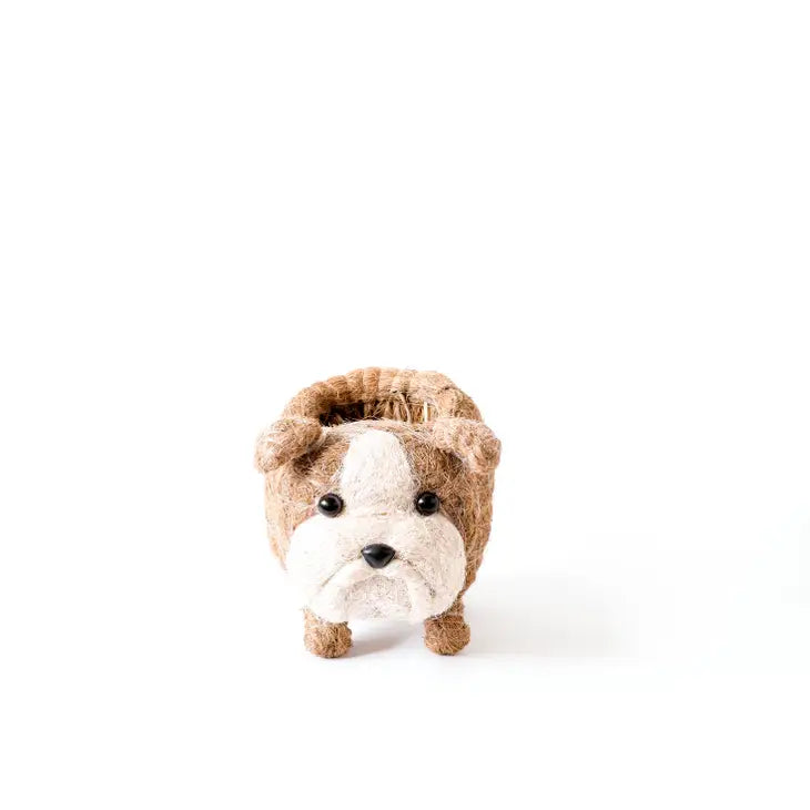 english bulldog planter
