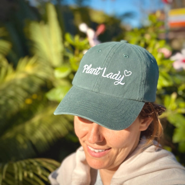 plant lady baseball cap