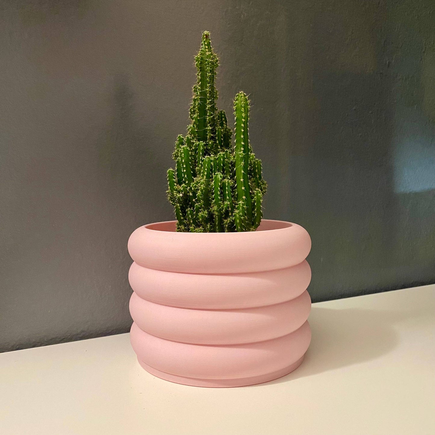 3d printed 4 bubble pot indoor planter pot 1